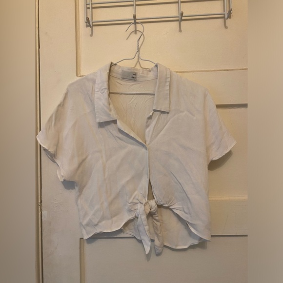 Wilfred Tie Front Top - Picture 1 of 5